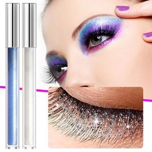 Glitter Mascara Sparkling Diamond Mascara Waterproof Long Lasting Thickening